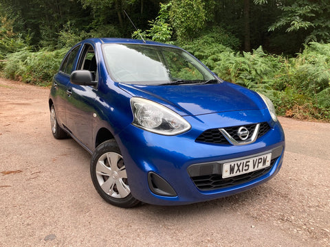 Nissan Micra Visia.  Low Mileage,Tax and Insurance bands.