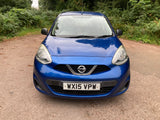 Nissan Micra Visia.  Low Mileage,Tax and Insurance bands.