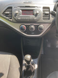 Kia Picanto 1, 1.0 Hatchback 3dr Petrol Manual Euro 5 2012